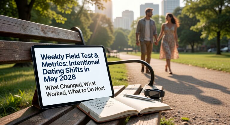 Weekly Field Test & Metrics: Intentional Dating Shifts in May 2026 – What Changed, What Worked, What to Do Next